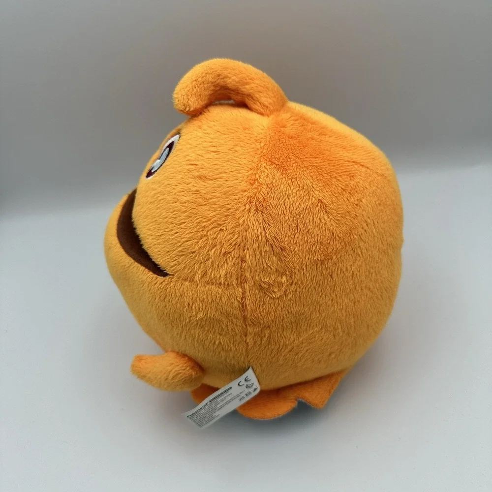 2012 Namco Pac-Man Ghostly Adventures Clyde Orange Ghost Plush 8 Inch Toy